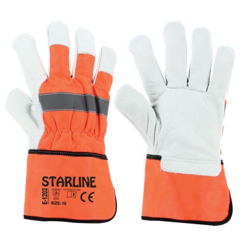 STARLINE E-1202 TURUNCU REFLEKTÖRLÜ BUFALO DERİ İŞ ELDİVENİ STARLINE E-1202 TURUNCU REFLEKTÖRLÜ BUFALO DERİ İŞ ELDİVENİ